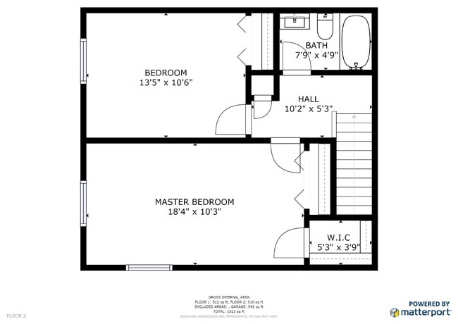 Floorplan - Monroe Street Apartments