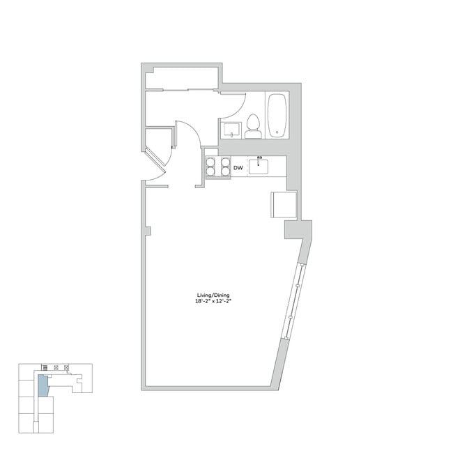 Floorplan - 5550 S Dorchester