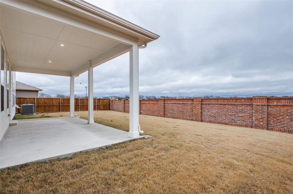 Backyard - 377 Princewood Dr