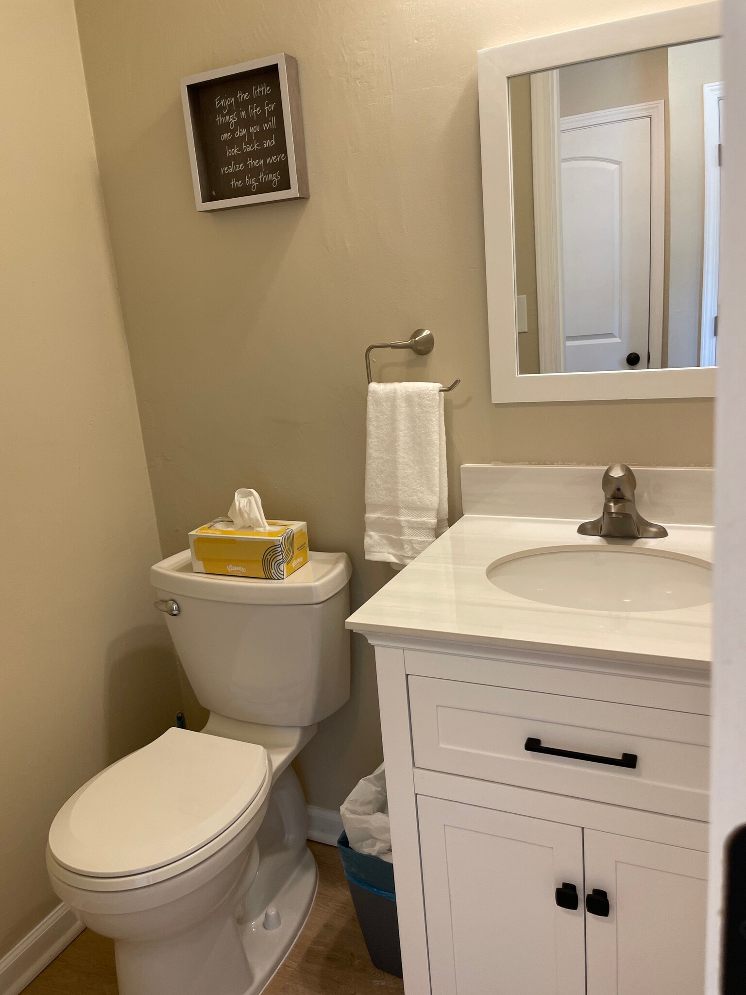 Half bath in lower level - 2701 N Helen St