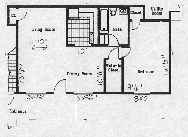 1BR/1BA - Arbor Village Apartments