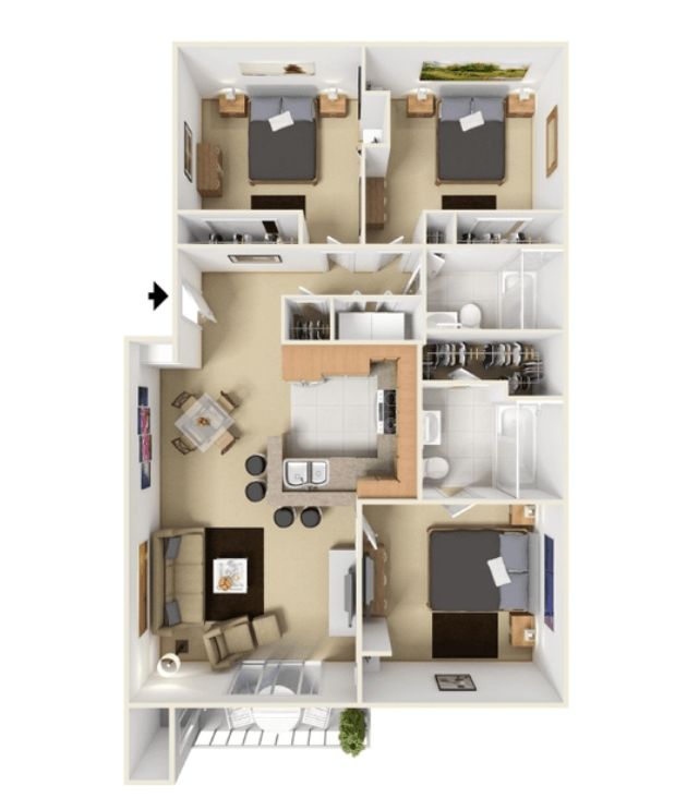 Floorplan - Highland Luxury Living