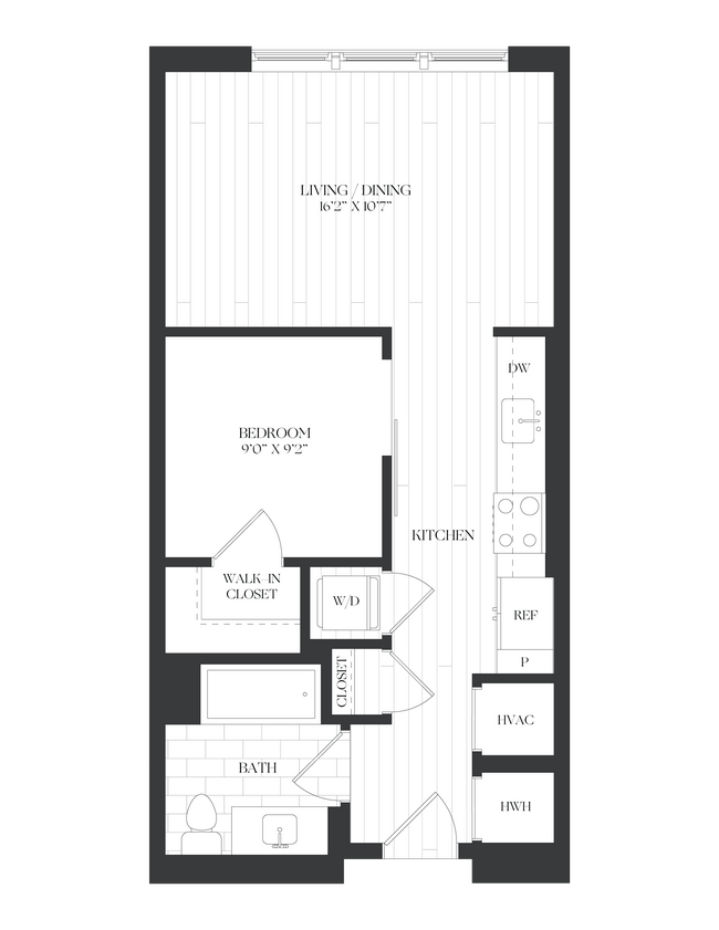Floorplan - The Barrett at Chevy Chase Lake