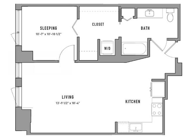 Floorplan - Residences at Addison Clark