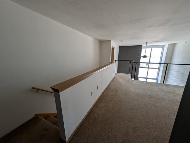 Loft living room - 2121 S Kinnickinnic Ave