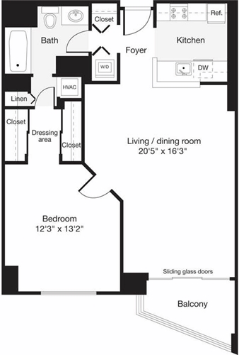 Floorplan - 2501 Porter