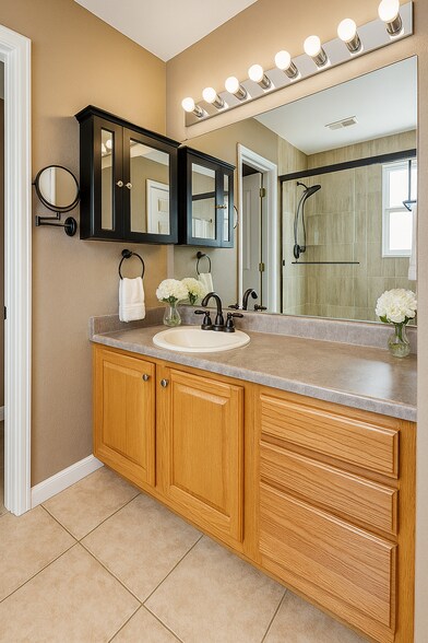 Master bathroom sink - 11620 W 62nd Pl