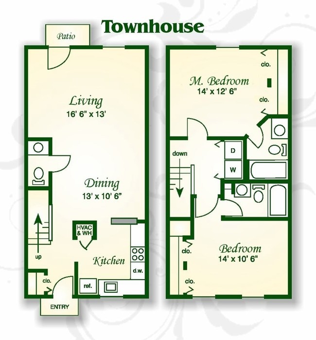 The Elm Townhouse - Lakefield Mews Apartments and Townhomes