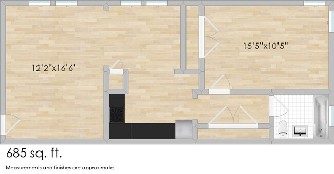 Floorplan - 501 N. Lombard Ave.