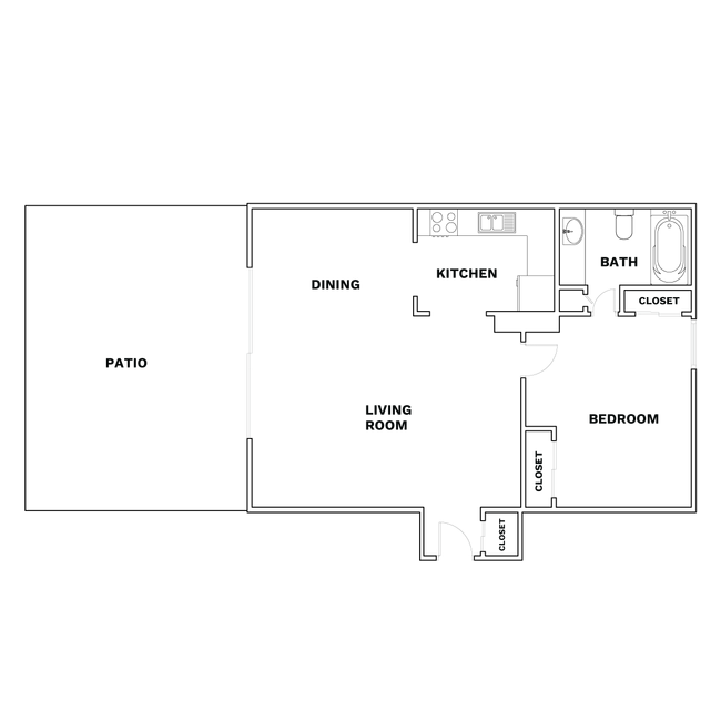 Floorplan - Kenilworth Apartments