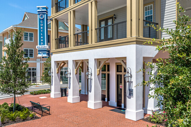 Leasing Office Entrance - Cortland Colburn