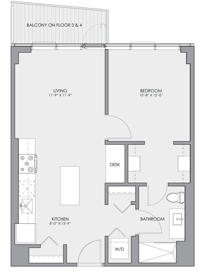 Floorplan - Centrum Wicker Park