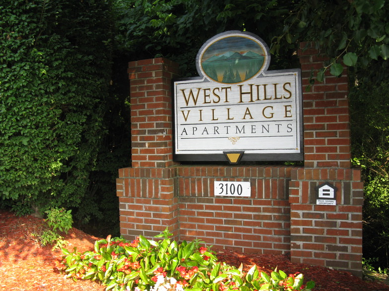 Entrance - West Hills Village Apartments