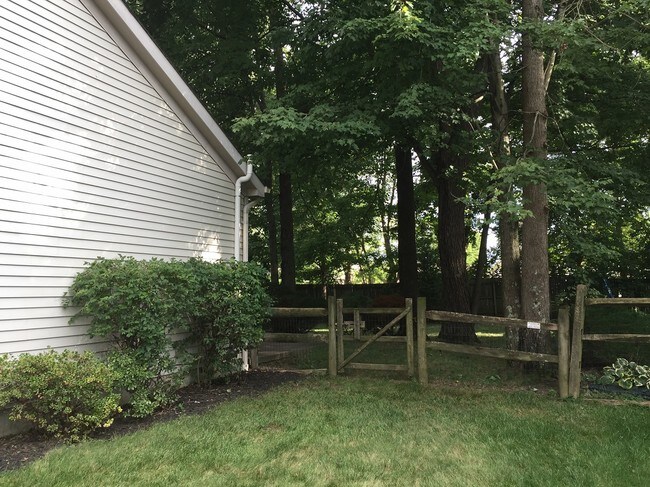 right side fence - 1343 Sprucewood Ct