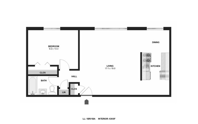 Floorplan - Lucia Lane Apts