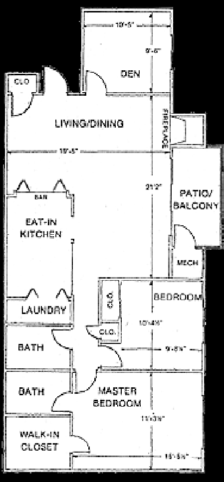 TWO BEDROOM PLUS DEN - Buck Run