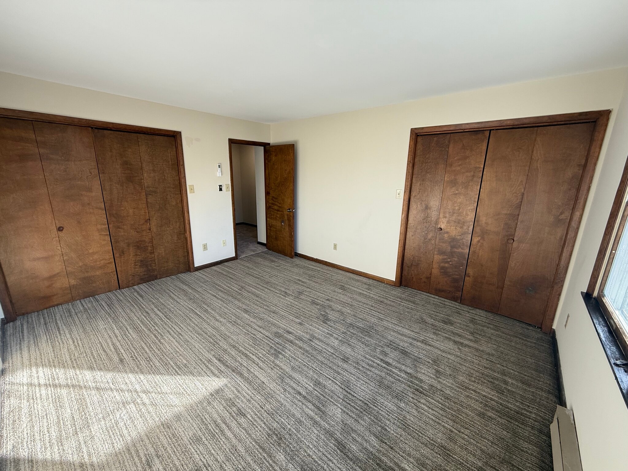 Primary bedroom offers 2 large closets - 1004 Corbett St