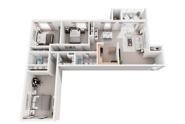 3 Bed 2 Bath - Brookstone