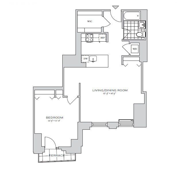 Floorplan - 70 Pine Apartments