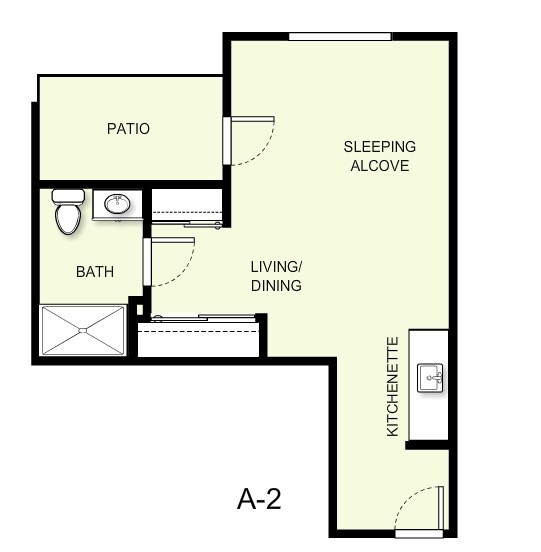 Studio - The Lodge at Wake Forest