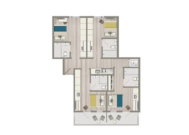 Floorplan - The Aster