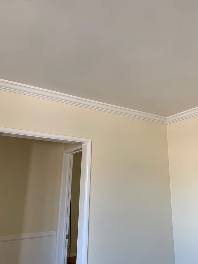 Crown moulding in living-room and bedrooms - 204 W Fairview Ave