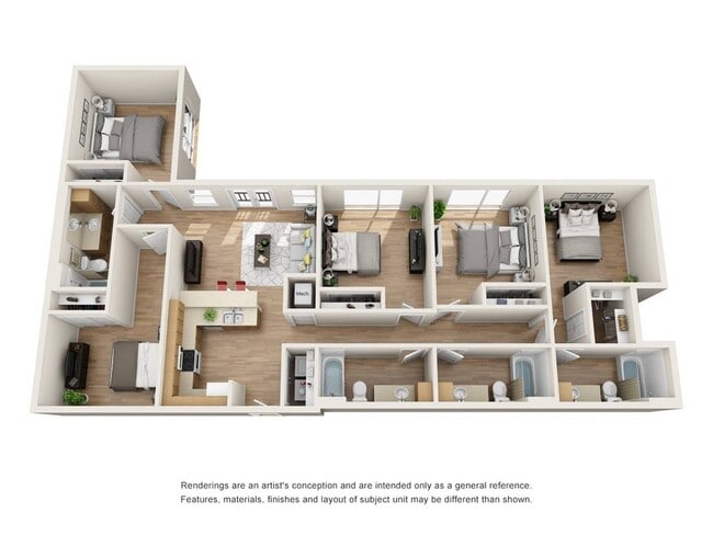 4 Bed, 4 Bath - Yugo Austin Corner