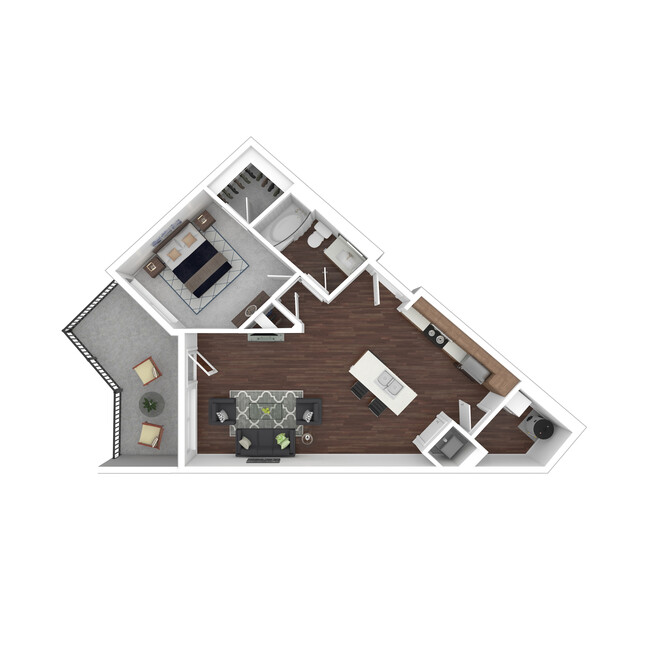 Floorplan - Cortland on the River