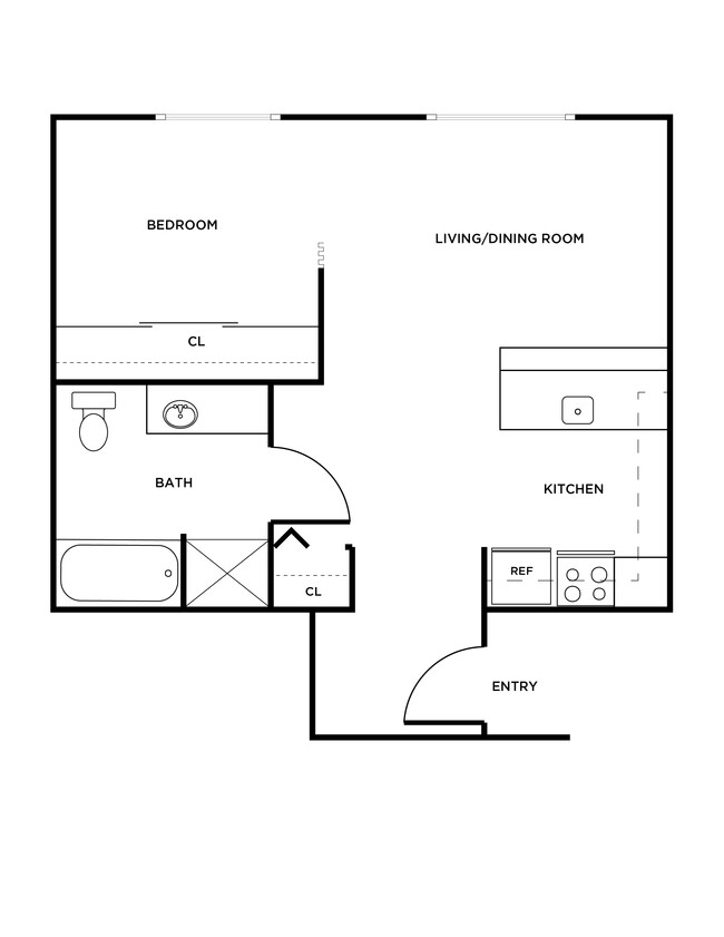 Floorplan - Woodrose Apartments