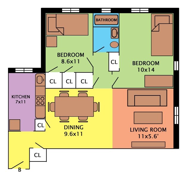 Floorplan - Fairbridge Commons