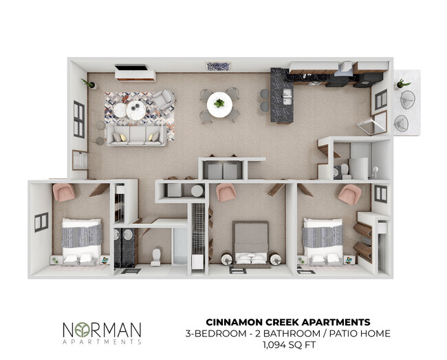 Floorplan - Springfield Apartments