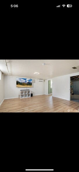 Basement living room with upgraded heating and cooling - 520 S Wilbur Ave