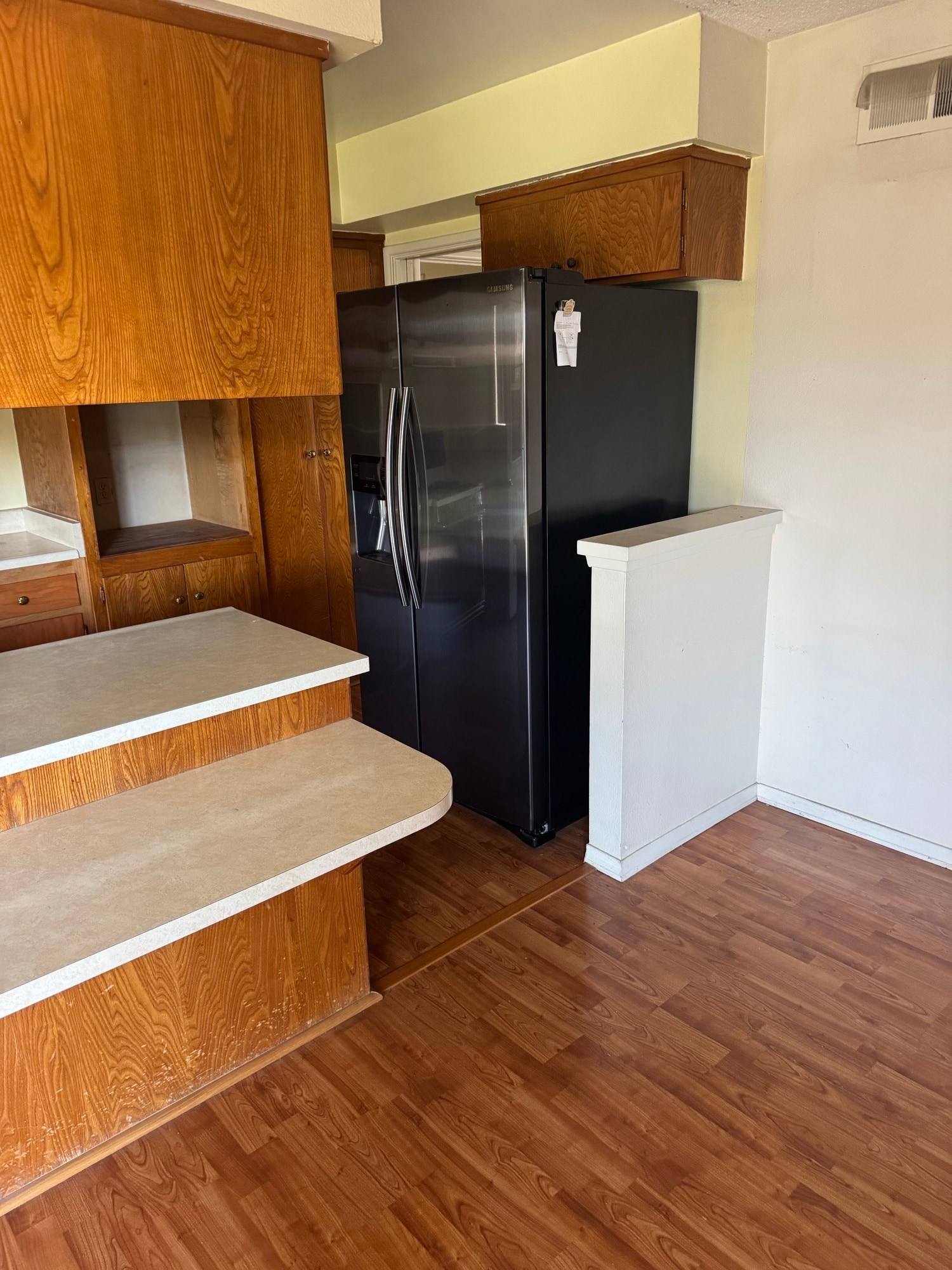 Stainless refrigerator - 604 E Creston St