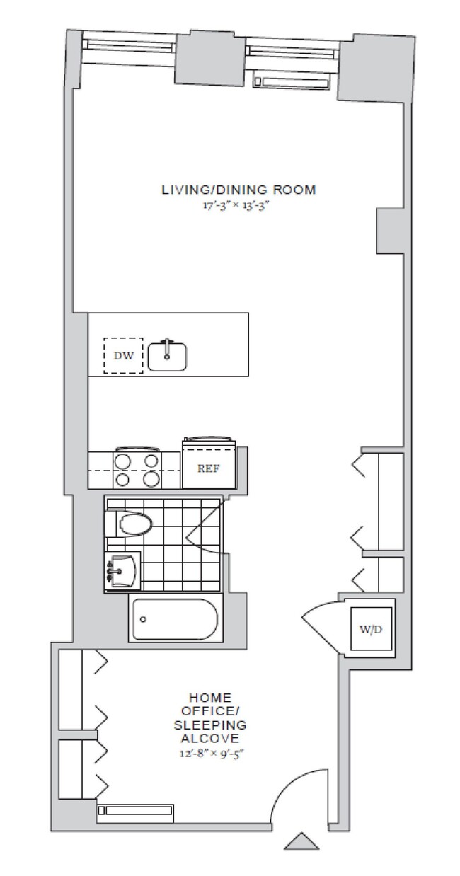 Floorplan - 70 Pine Apartments