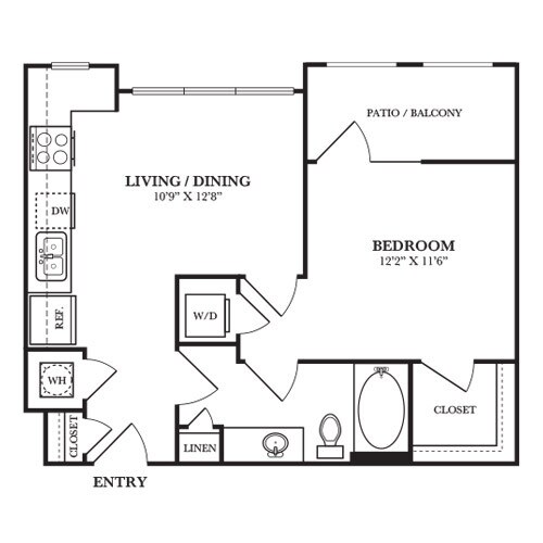 Floorplan - Rocklyn at Samuels Ave