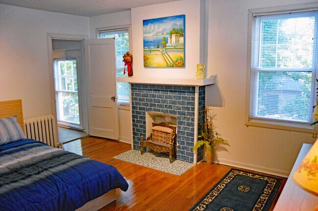 East Bedroom 1928 Fireplace - 1304 W 50th St