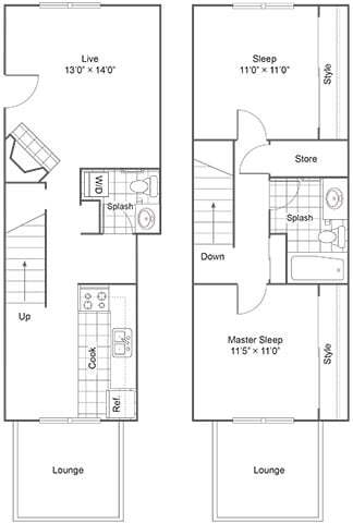 Floorplan - The Commons