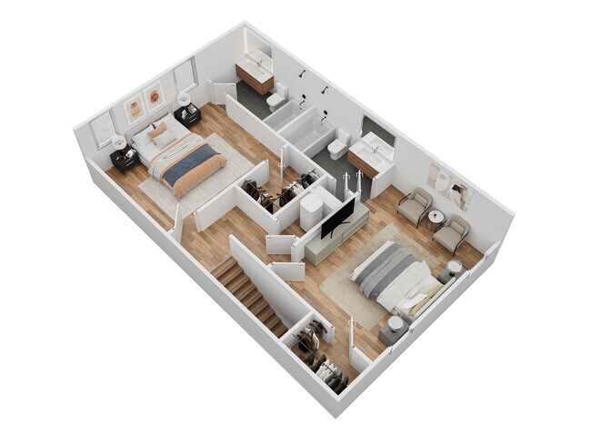 Floorplan - 9th + Forbes Luxury Student Living