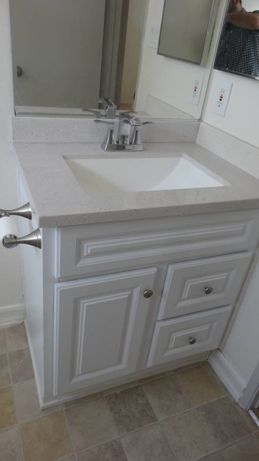 New Sink and cabinet - 12030 Rochester Ave