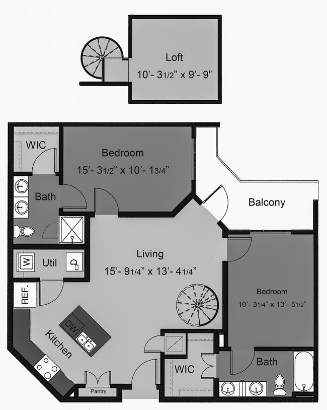 Floorplan - Regents West at 24th and 26th