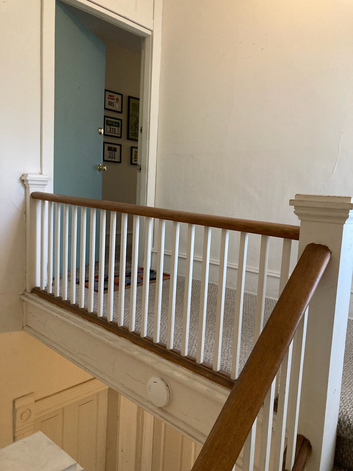 upstairs entry - 221 W Sibley St