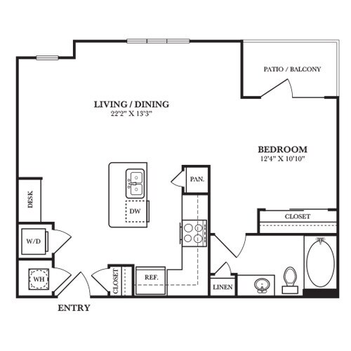 Floorplan - Rocklyn at Samuels Ave