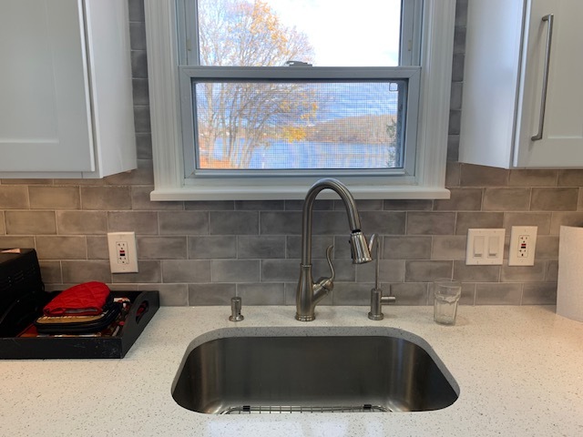 Kitchen sink. new quartz counterst - 69 1st St