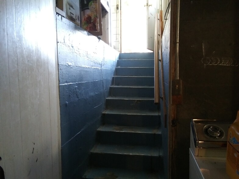 Stairs to Basement - 308 NW Kings Blvd