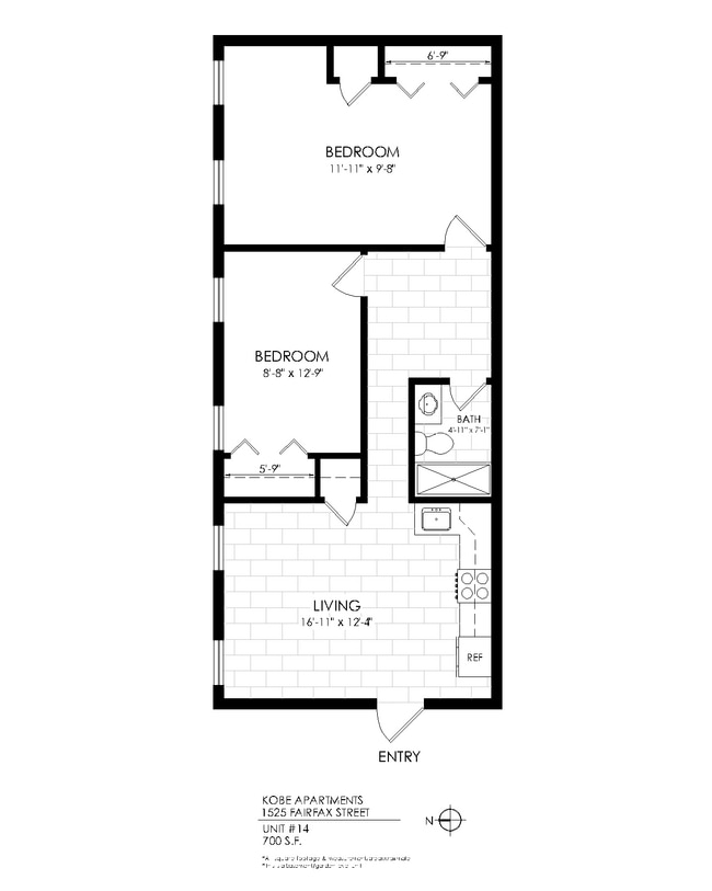 Floorplan - KOBE Apartments