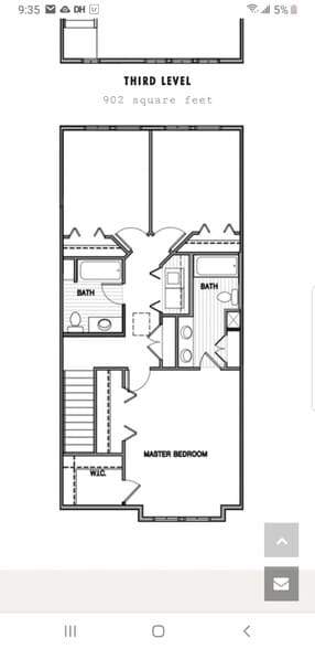 3rd floor layout - 694 E 355 N