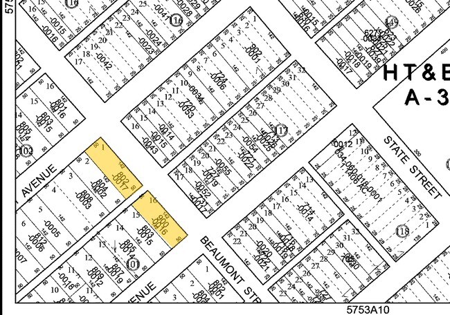 Plat Map - 801 Georgia St