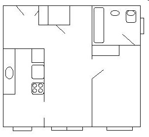 1BR/1BA - Chelan Apartments