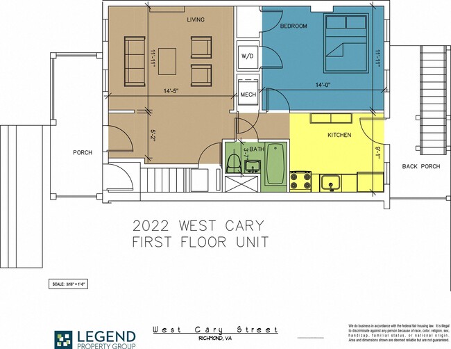 Floorplan - The Row at Cary Place