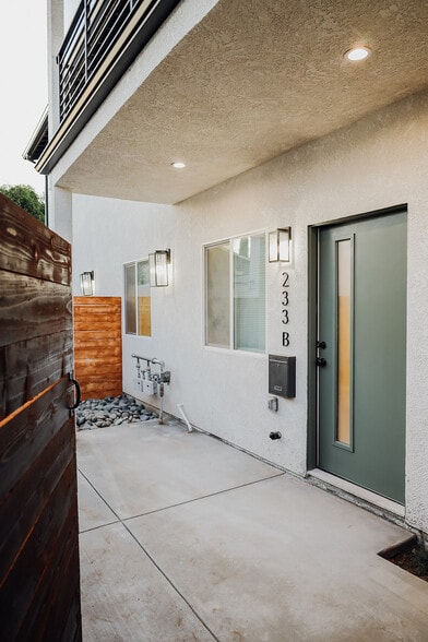 Gate / yard / entrance - 233 E 25th St